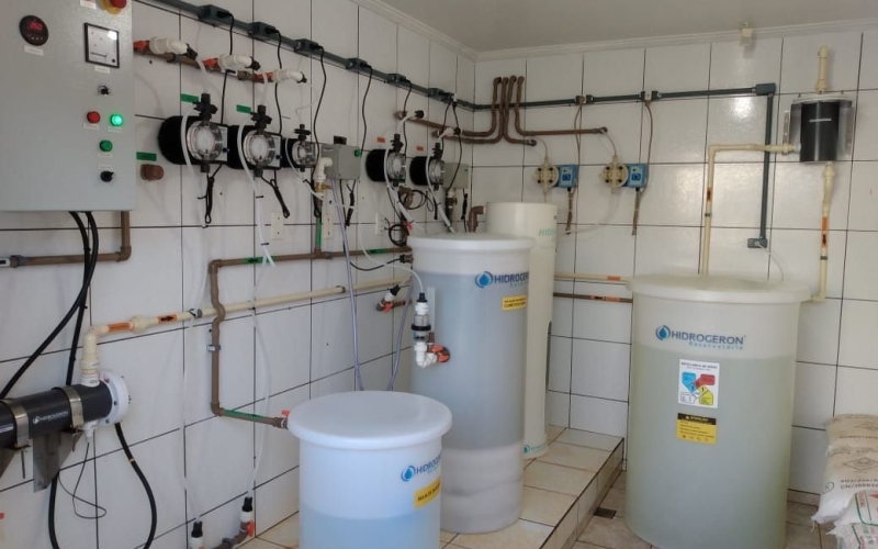 SAMAE DE JUSSARA INSTALA NOVO SISTEMA DE TRATAMENTO DE ÁGUA